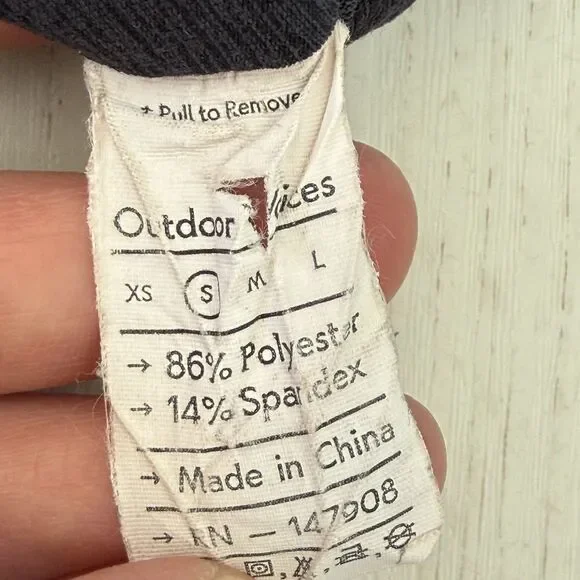 Outdoor Voices Womens S Slashback Longline Cut Out Sports Bra Crop Top Racerback - Picture 8 of 8